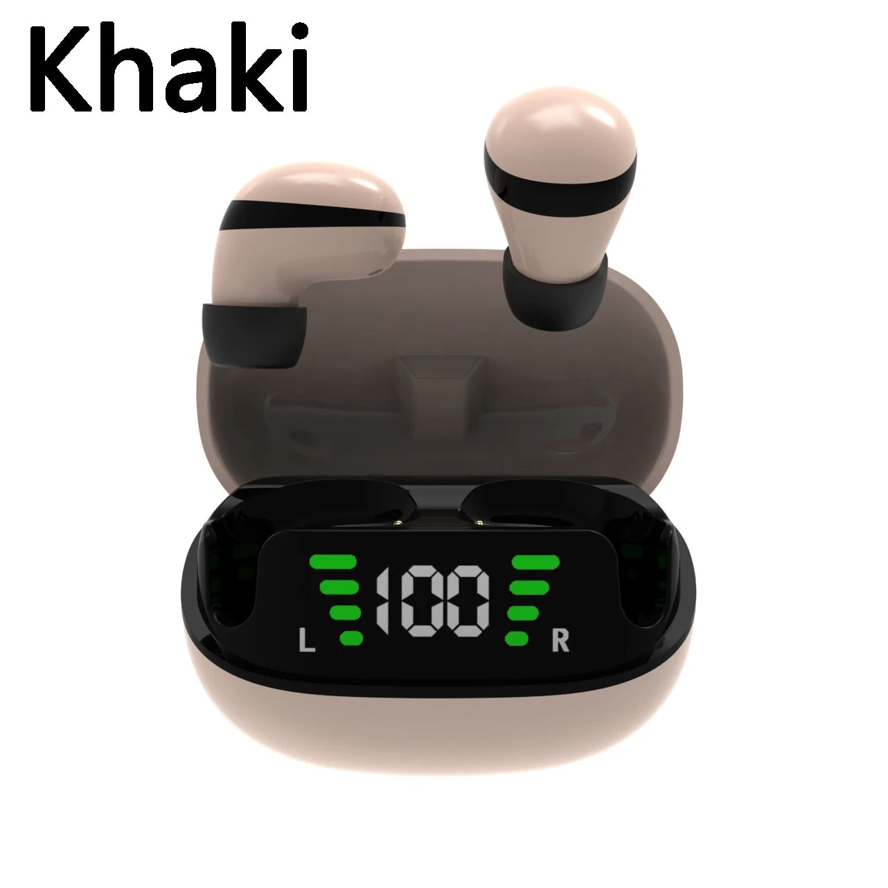 Mini Wireless TWS Bluetooth 5.3 Headsets Invisible Earphones With Mic HiFi Music Earbuds Mobile Phone Universal Headphones
