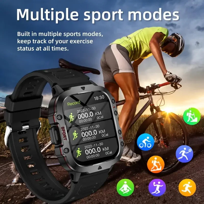 2025 New Smart Watch Dialing Answering Calls Exercise Tracking Heart Rate Sleep Monitor Bluetooth Smartwatch Man Woman Gift