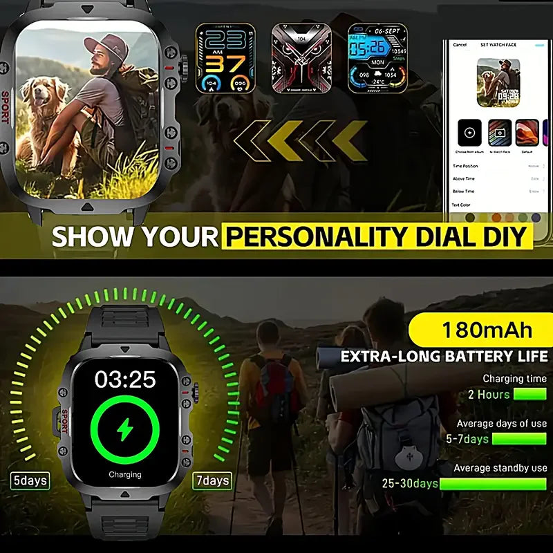 2025 New Smart Watch Dialing Answering Calls Exercise Tracking Heart Rate Sleep Monitor Bluetooth Smartwatch Man Woman Gift