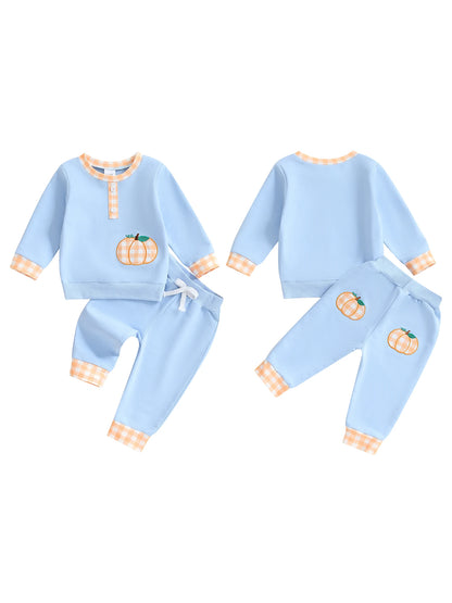 Baby Boys Halloween Costumes Ghost Print Hoodie and Pants 2 Piece Outfit Set for Toddler Kids Fall Clothes