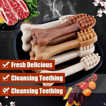 New Dog Bruxism Stick Toothbrush Bone Shape Fresh Natural Nutrition Healthy Adult Dogs Puppy Training Rewards Pet Food Snacks