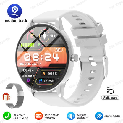 2025 New Women SmartWatch Bluetooth Call Lady Watches Sports Waterproof Heart Rate Sleep Monitor Smart Watch Women Present Gifts