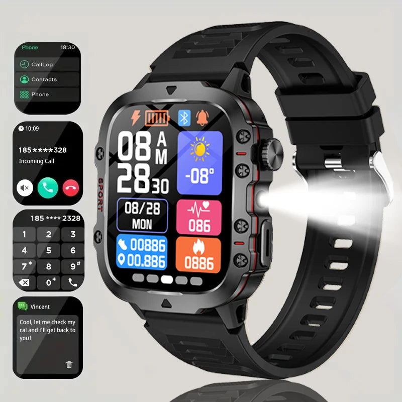 2025 New Smart Watch Dialing Answering Calls Exercise Tracking Heart Rate Sleep Monitor Bluetooth Smartwatch Man Woman Gift