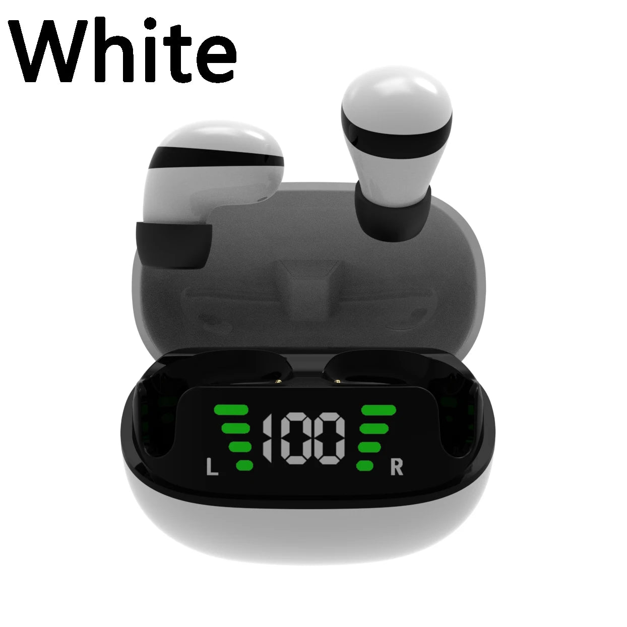 Mini Wireless TWS Bluetooth 5.3 Headsets Invisible Earphones With Mic HiFi Music Earbuds Mobile Phone Universal Headphones