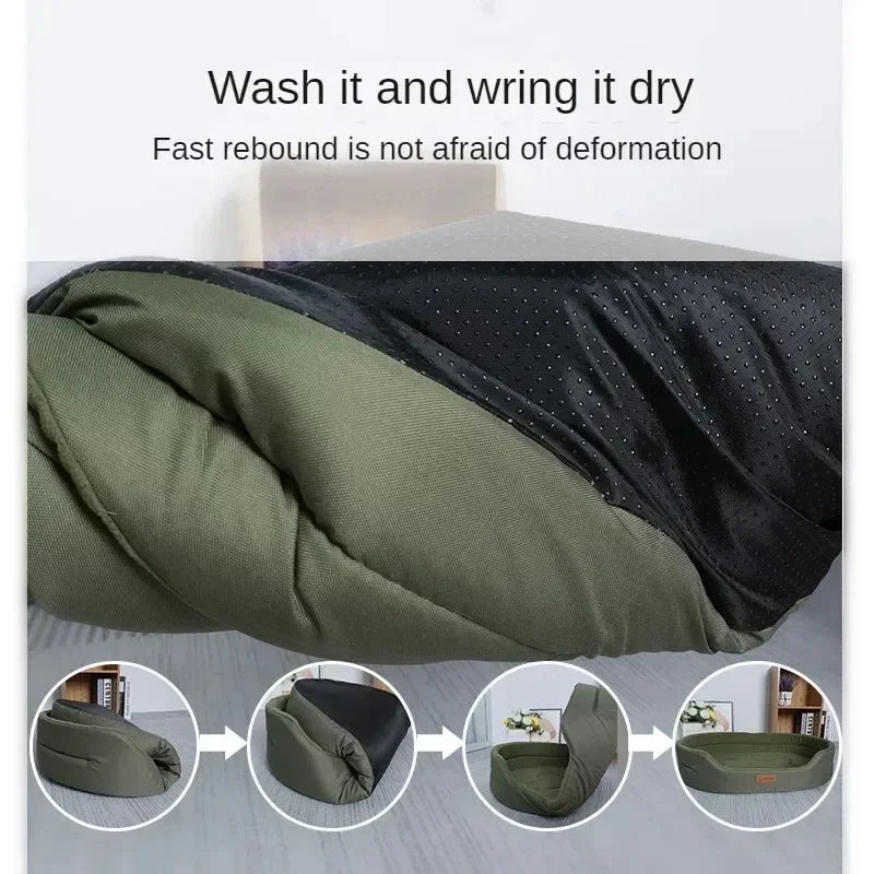 Waterproof and Anti-Mite Sofa Bed for Small Medium Large Dogs and Cats, Chew Resistant Mat, Wear-Resistant Pet Sleeping Beds