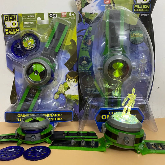 Ben10 Omnitrix Watches Toy Ultimate Watch Style Japan Projector Watch DAI Genuine Creative New Year Present For Kids