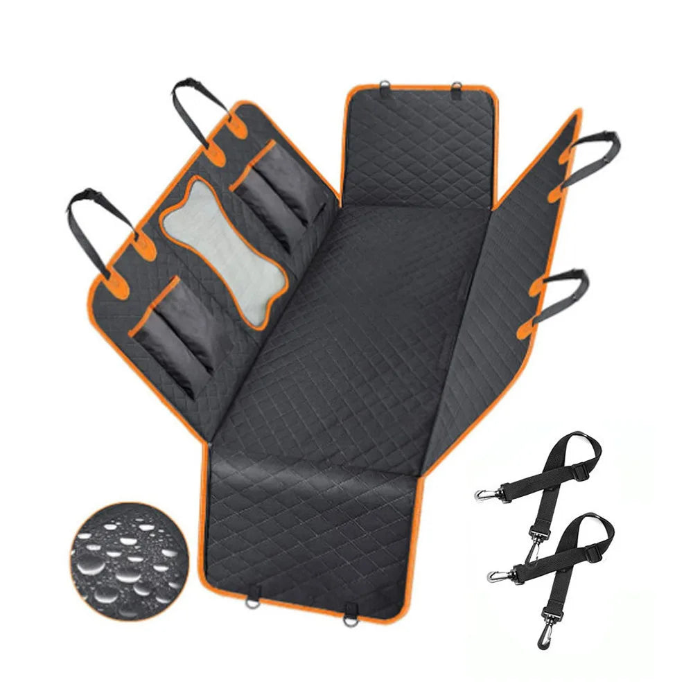 Design Waterproo Dirt Proof Pet Car Seat Cover Back Seat Dog Mat Wholesale Anti-slip And Durable Pet Car Cushions for Travel