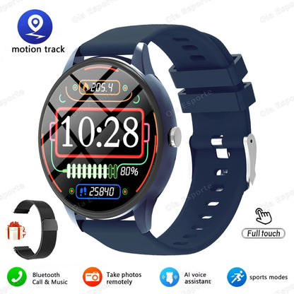 2025 New Women SmartWatch Bluetooth Call Lady Watches Sports Waterproof Heart Rate Sleep Monitor Smart Watch Women Present Gifts