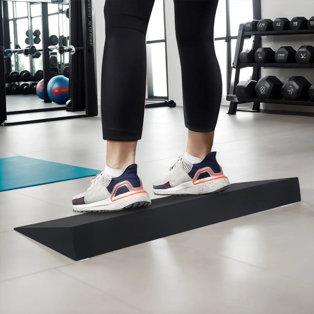 Slant Board Calf Stretcher Anti Slip Training Incline Board Ergonomic Incline Balance Board Multi-Function for Home Gym