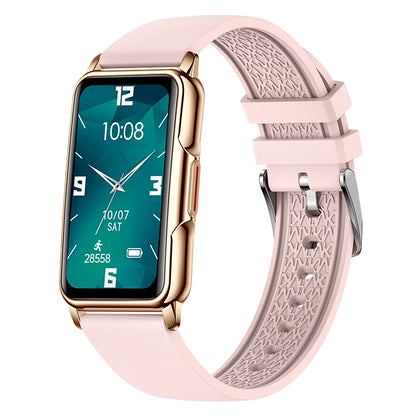 For Android IOS Smart Bracelet Women Smartwatch Men Heart Rate Monitoring Waterproof 20+Sports mode Smart Watch For Ladies +Gift