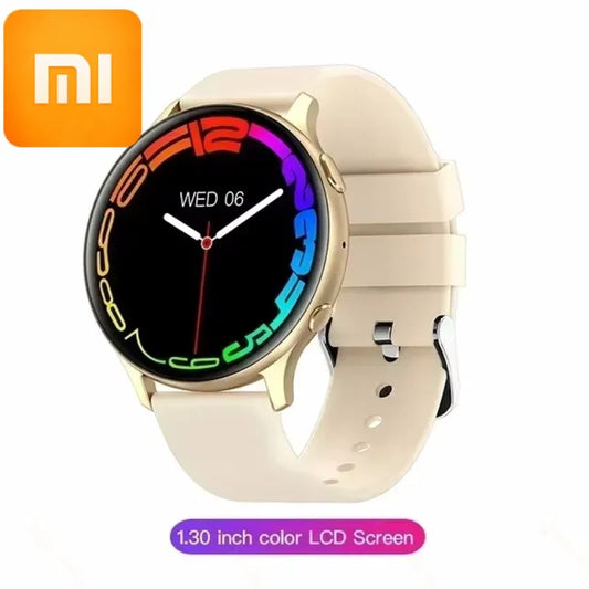 XIAOMI 2026 New Fitness Smartwatch New Bluetooth Call Smart Watch Women Sports Tracker Waterproof Smartwatch Large HD Screen