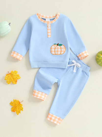 Baby Boys Halloween Costumes Ghost Print Hoodie and Pants 2 Piece Outfit Set for Toddler Kids Fall Clothes