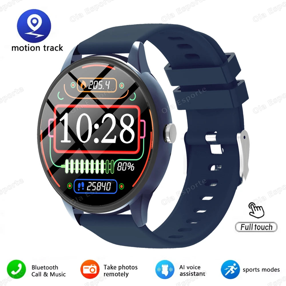 2025 New Women SmartWatch Bluetooth Call Lady Watches Sports Waterproof Heart Rate Sleep Monitor Smart Watch Women Present Gifts