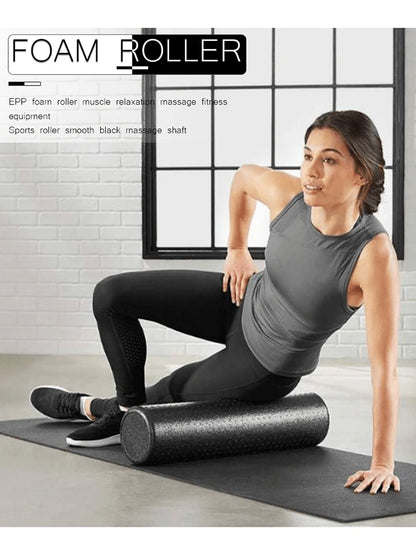 Pilates Foam Roller Yoga Foam Roller 30/45CM Exercise Equipment Massage Roller for Women/Men Muscle Relaxation
