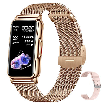 For Android IOS Smart Bracelet Women Smartwatch Men Heart Rate Monitoring Waterproof 20+Sports mode Smart Watch For Ladies +Gift