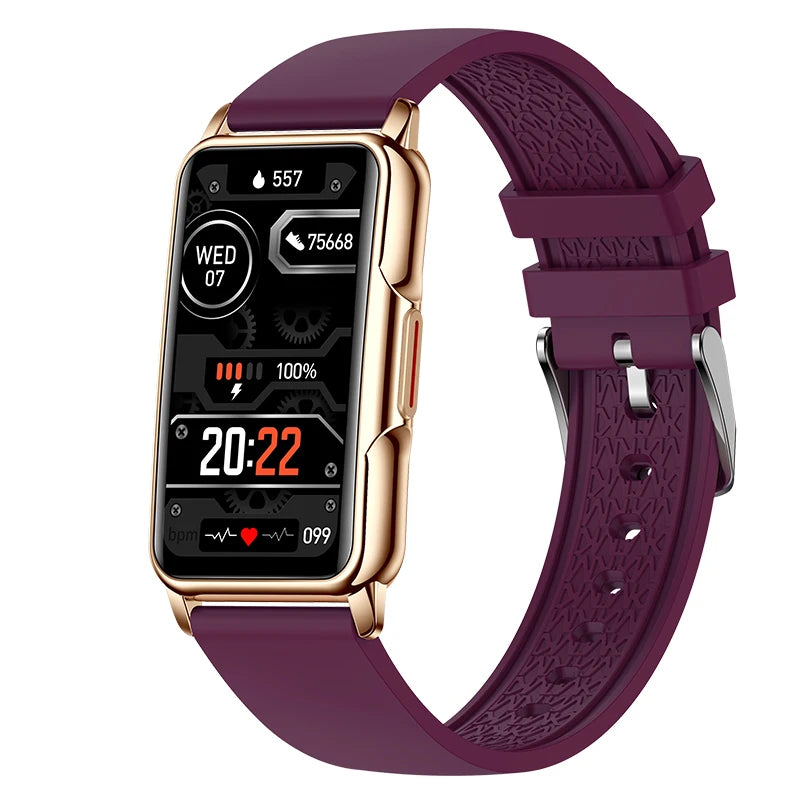For Android IOS Smart Bracelet Women Smartwatch Men Heart Rate Monitoring Waterproof 20+Sports mode Smart Watch For Ladies +Gift